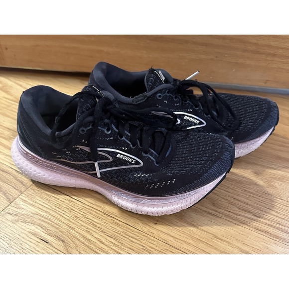 Brooks Glycerin 19 Women's Running Shoes Black Pink Wide D US 7 - Picture 3 of 10